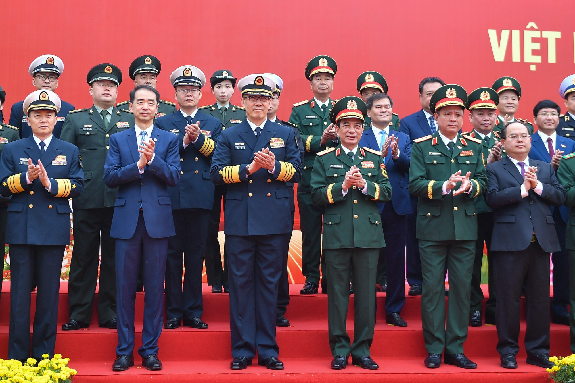 Delegados en la cita.