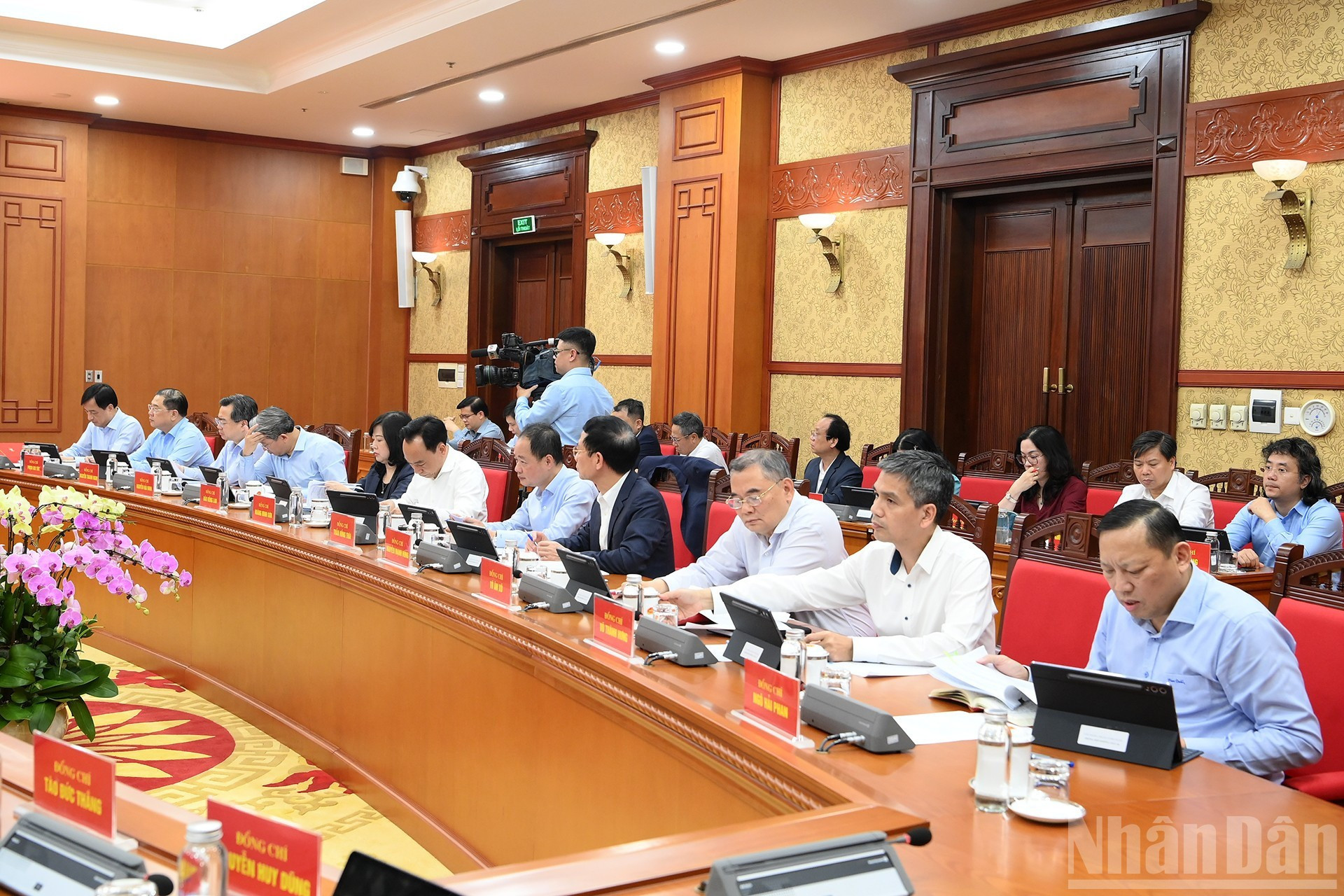 Asistentes a la reunión.