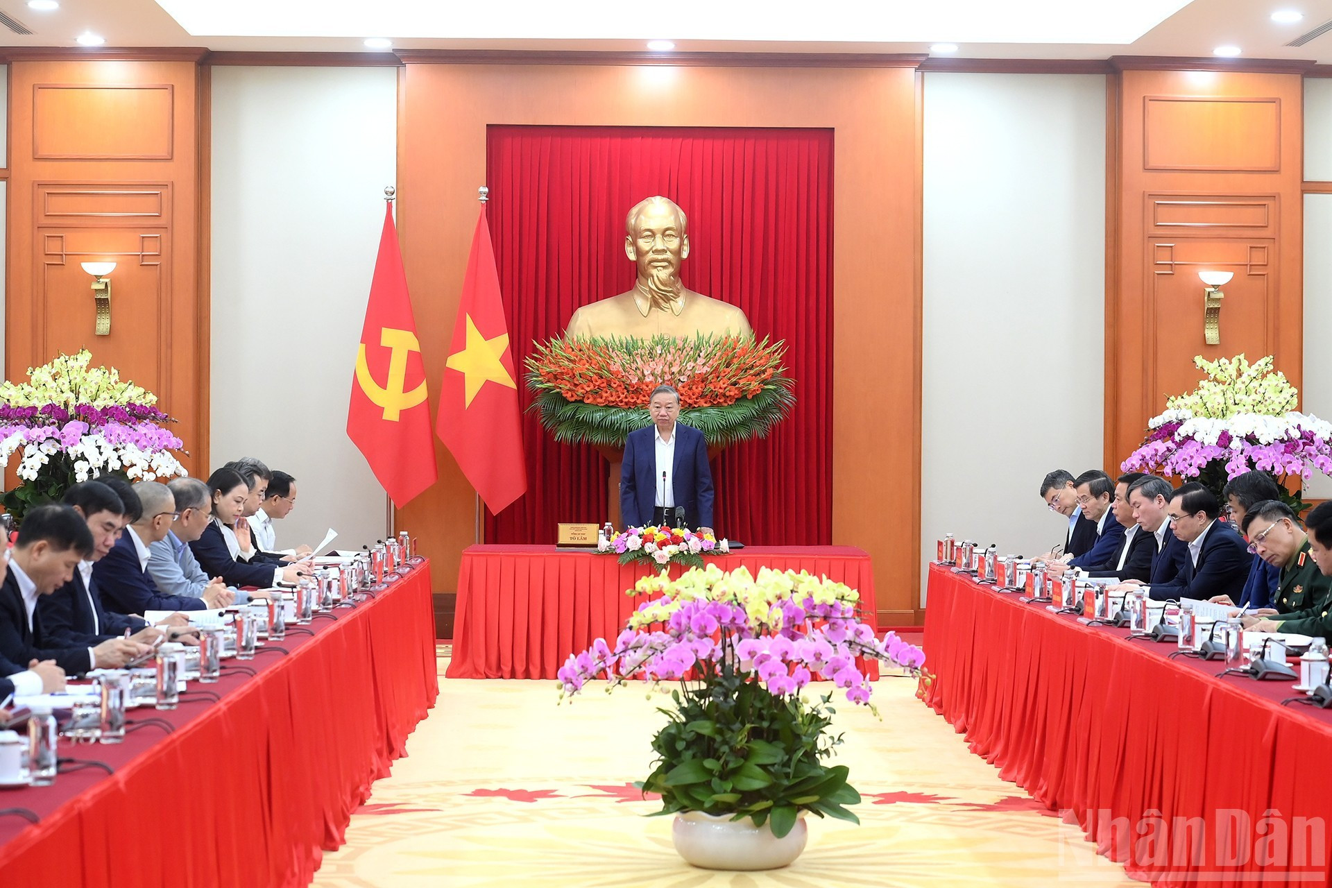 Vista de la reunión.