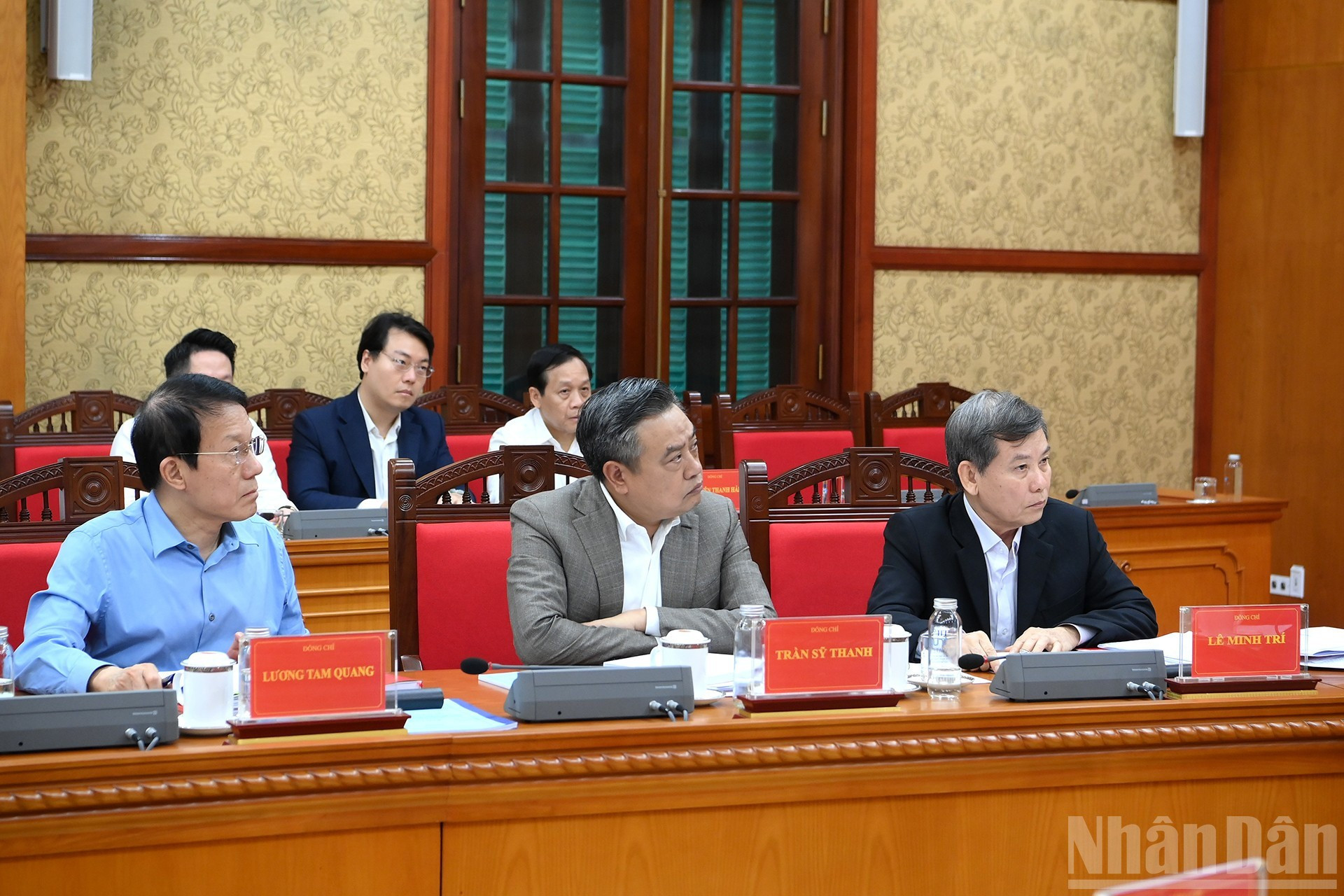 Asistentes a la cita.