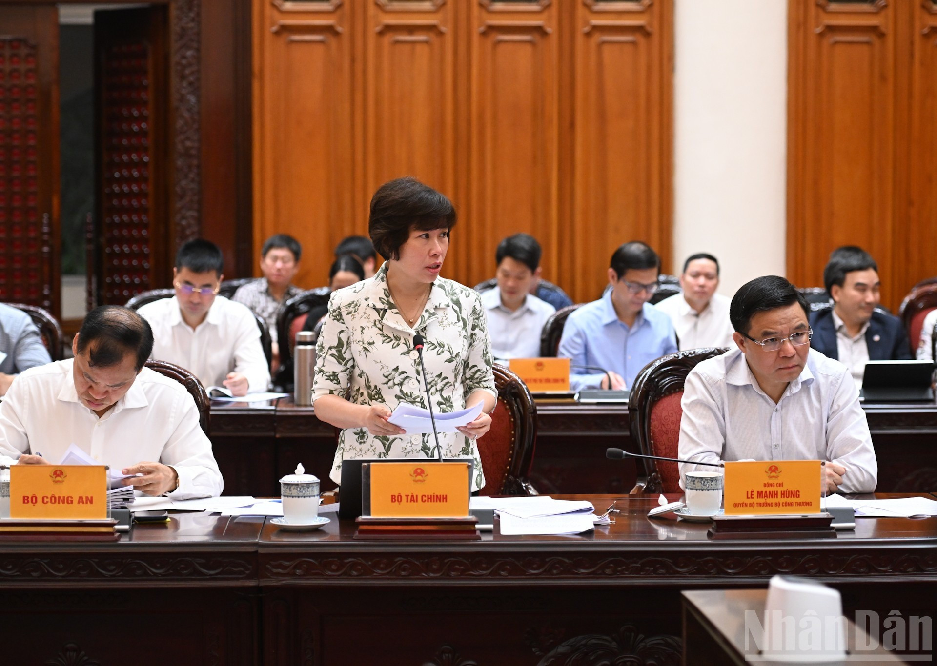 Nguyen Thi Bich Ngoc, viceministra de Finanzas, en la cita.