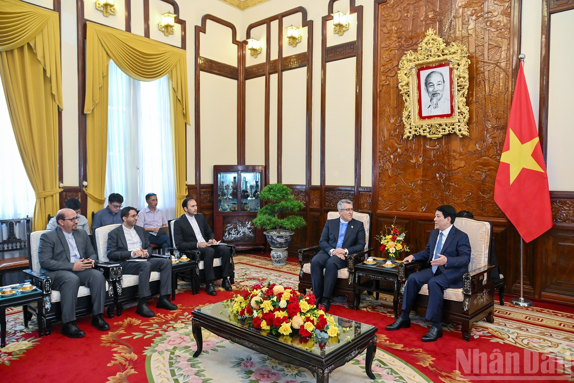 Escena del encuentro.