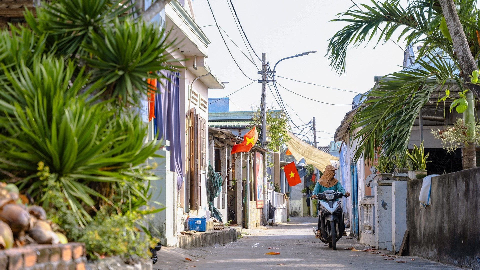 Un camino tranquilo en la isla Pequeña. Un camino tranquilo en la isla Pequeña.