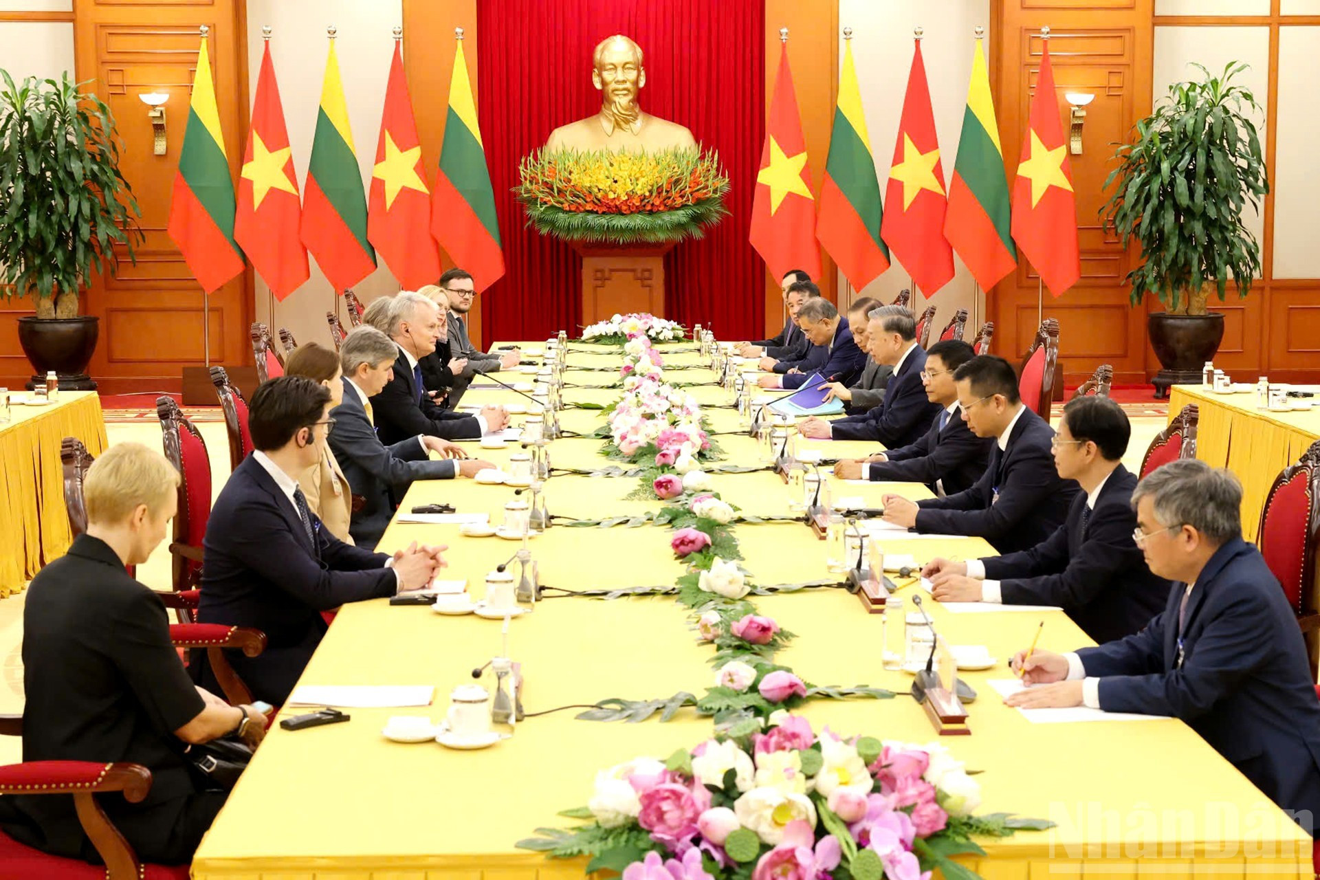 Vista de la reunión.