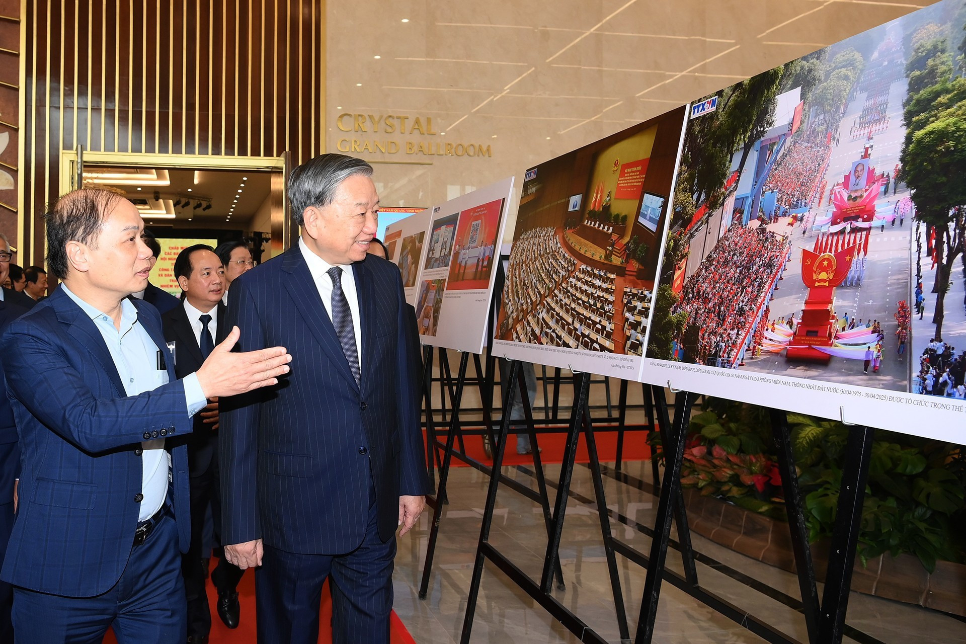 To Lam en el evento.