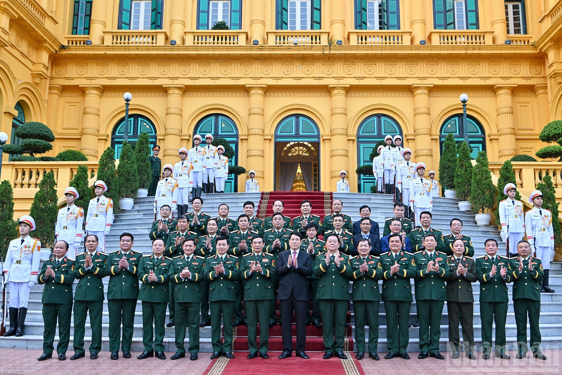 Delegados en el evento.