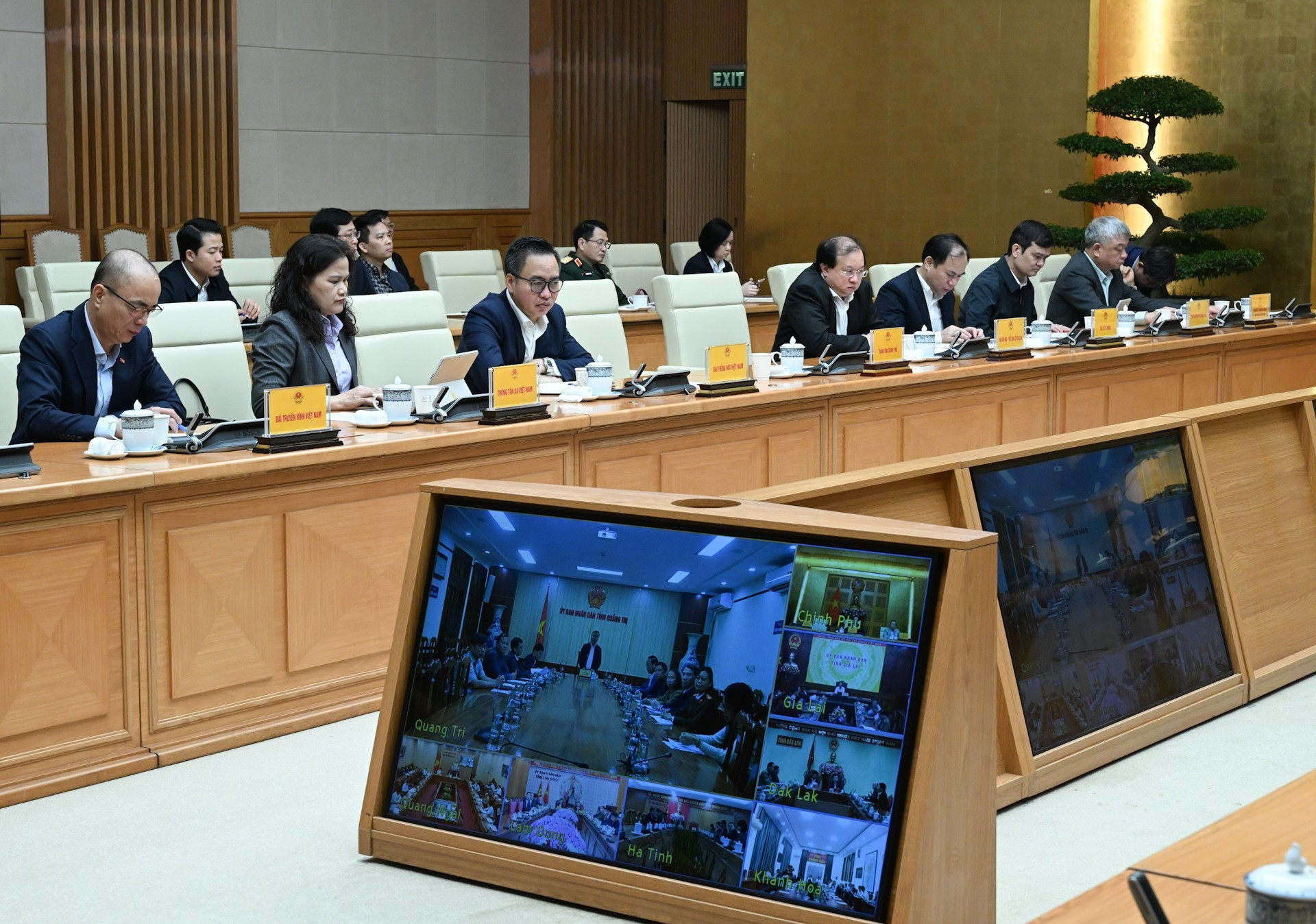 Asistentes a la reunión.