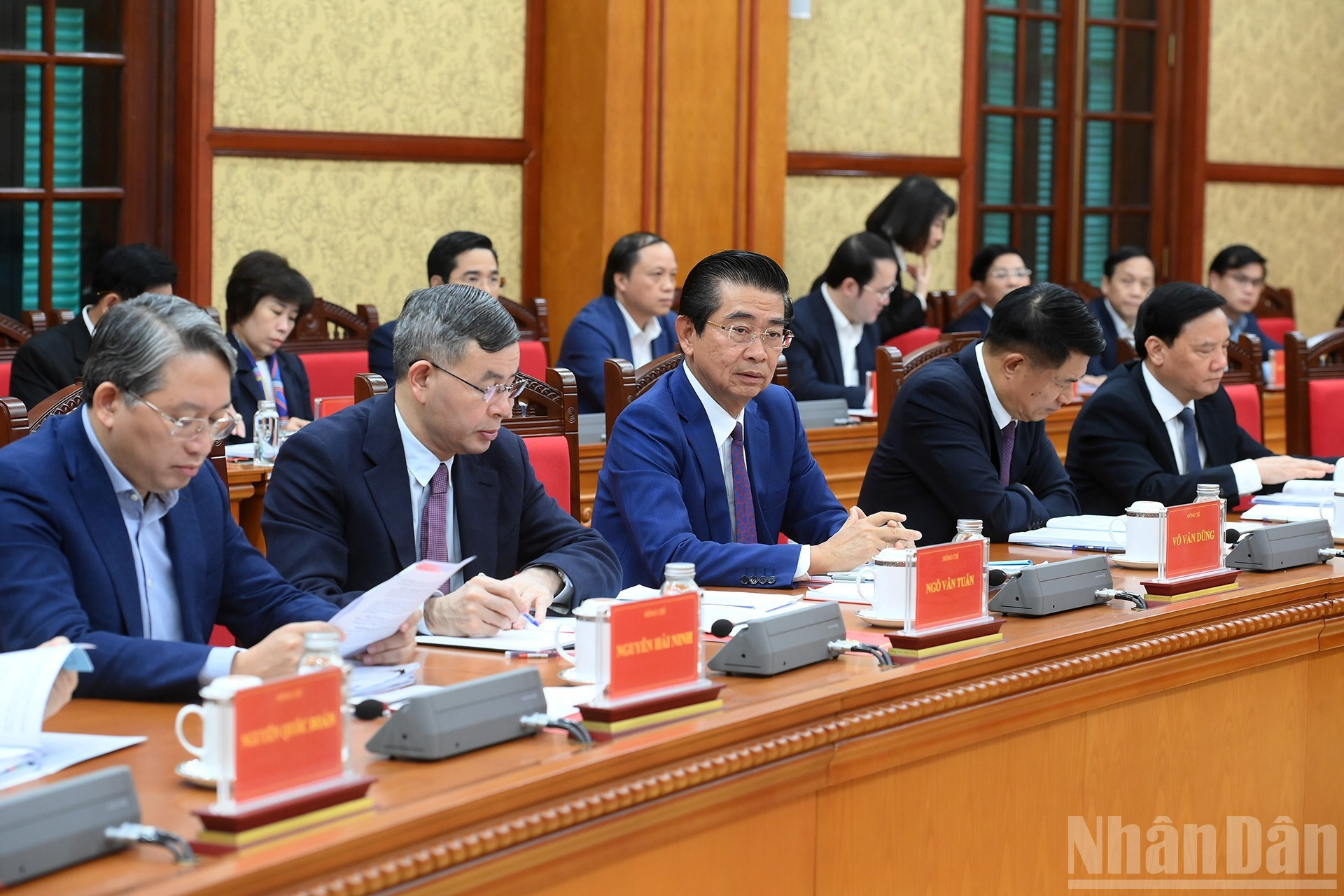 Miembros del Comité Directivo en la cita.