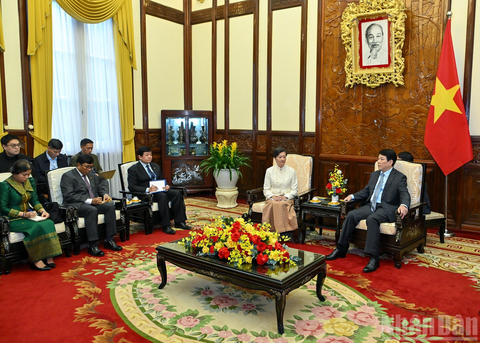 Vista del encuentro.