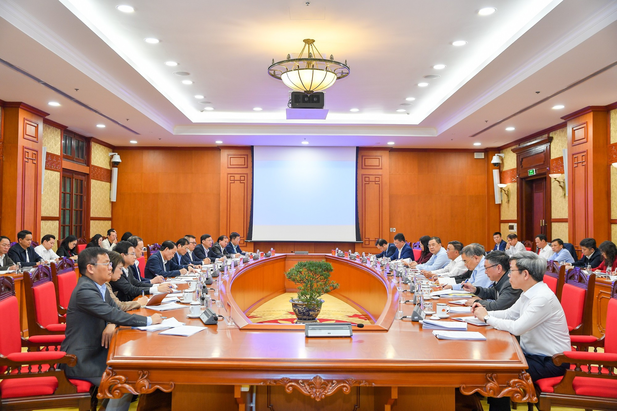 Vista de la runión.