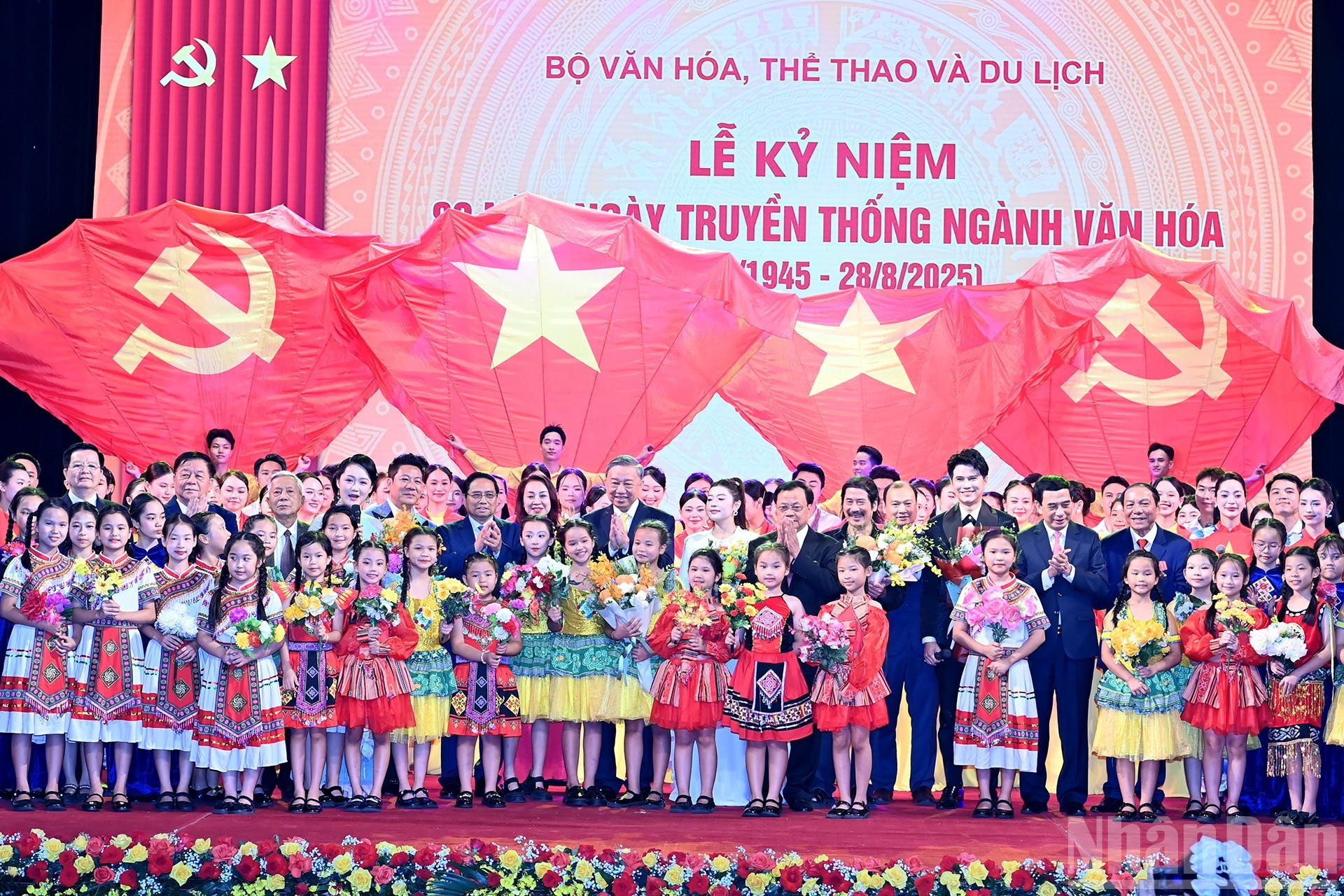 Delegados en el evento.