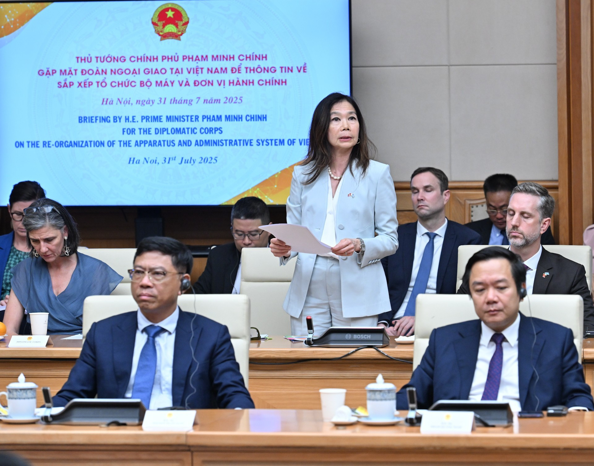 La coordinadora residente de las Naciones Unidas en Vietnam, Pauline Tamesis, en la cita.