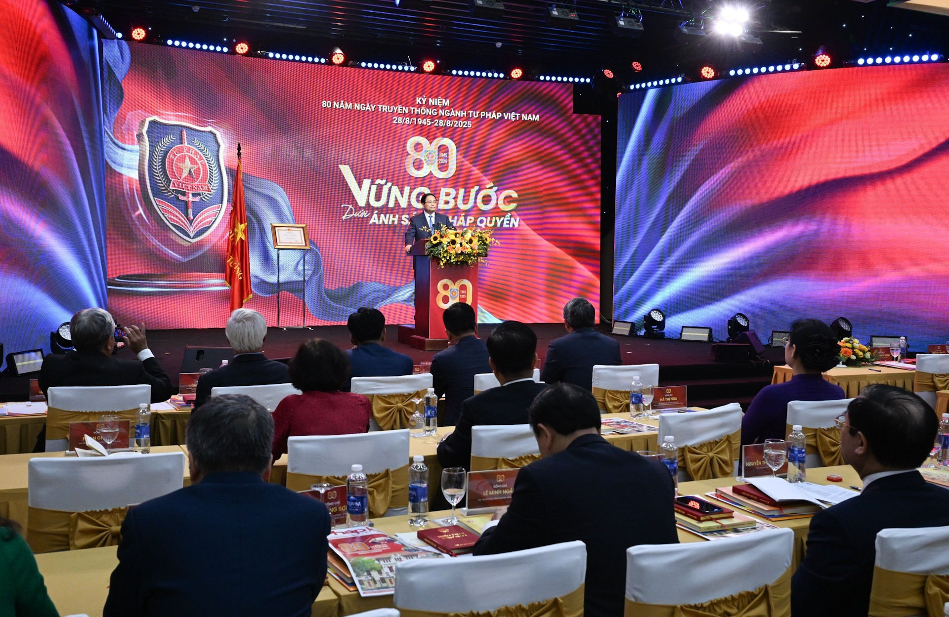 Vista de la ceremonia.