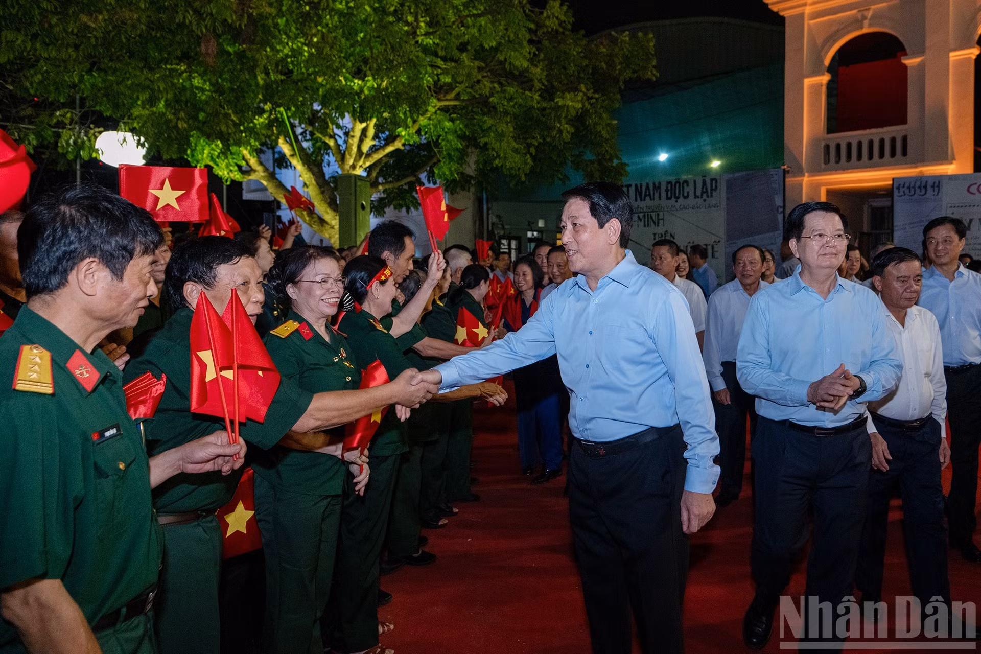 El presidente Luong Cuong asiste a la cita.