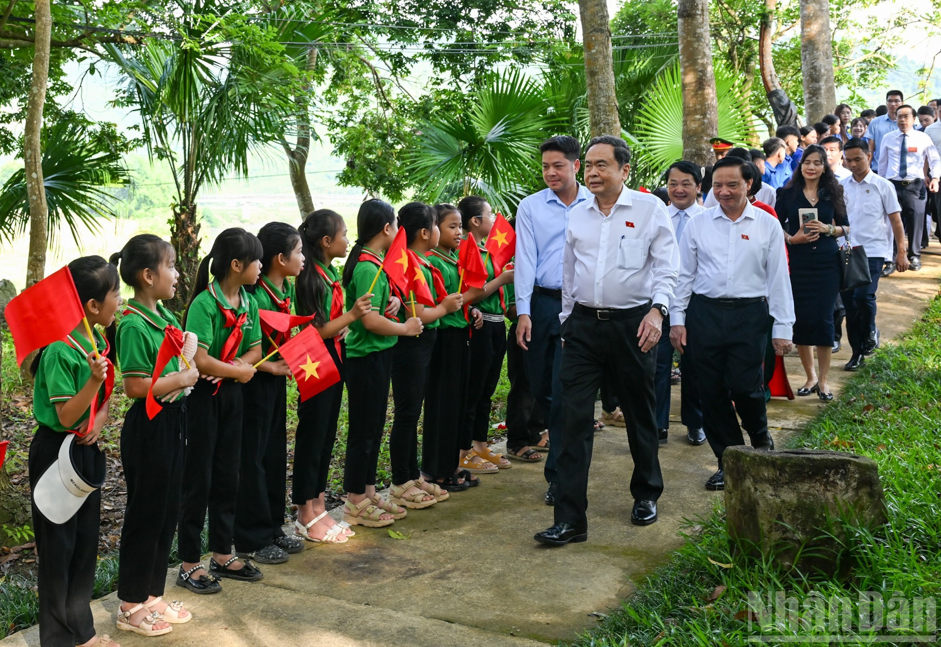 El dirigente parlamentario en el acto.