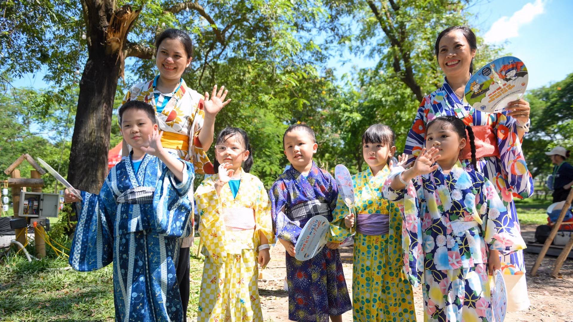 Wakuwaku, espacio de intercambio cultural Vietnam-Japón dedicado a los niños