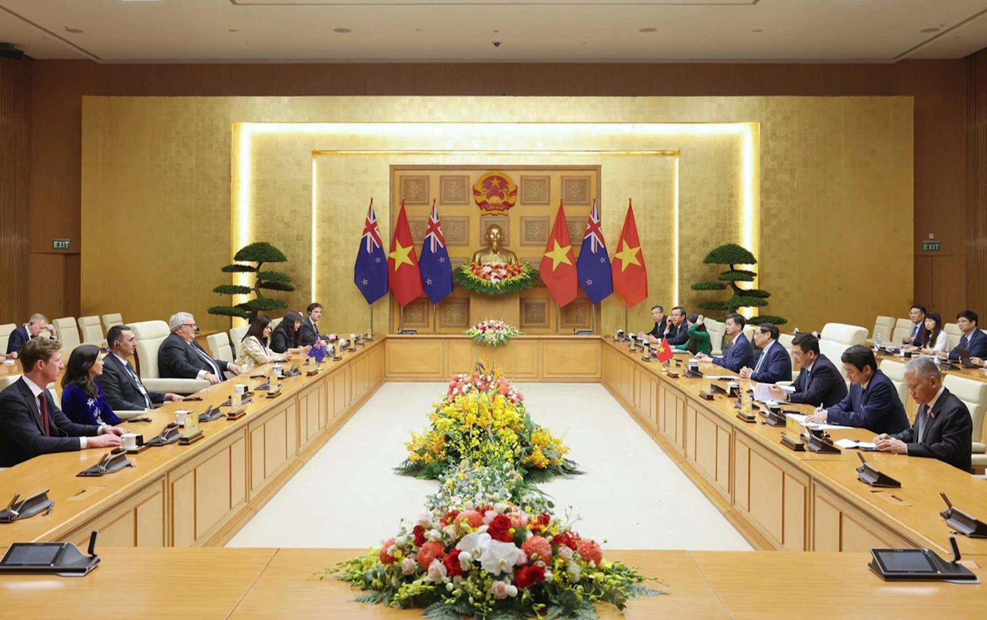 Vista del encuentro.