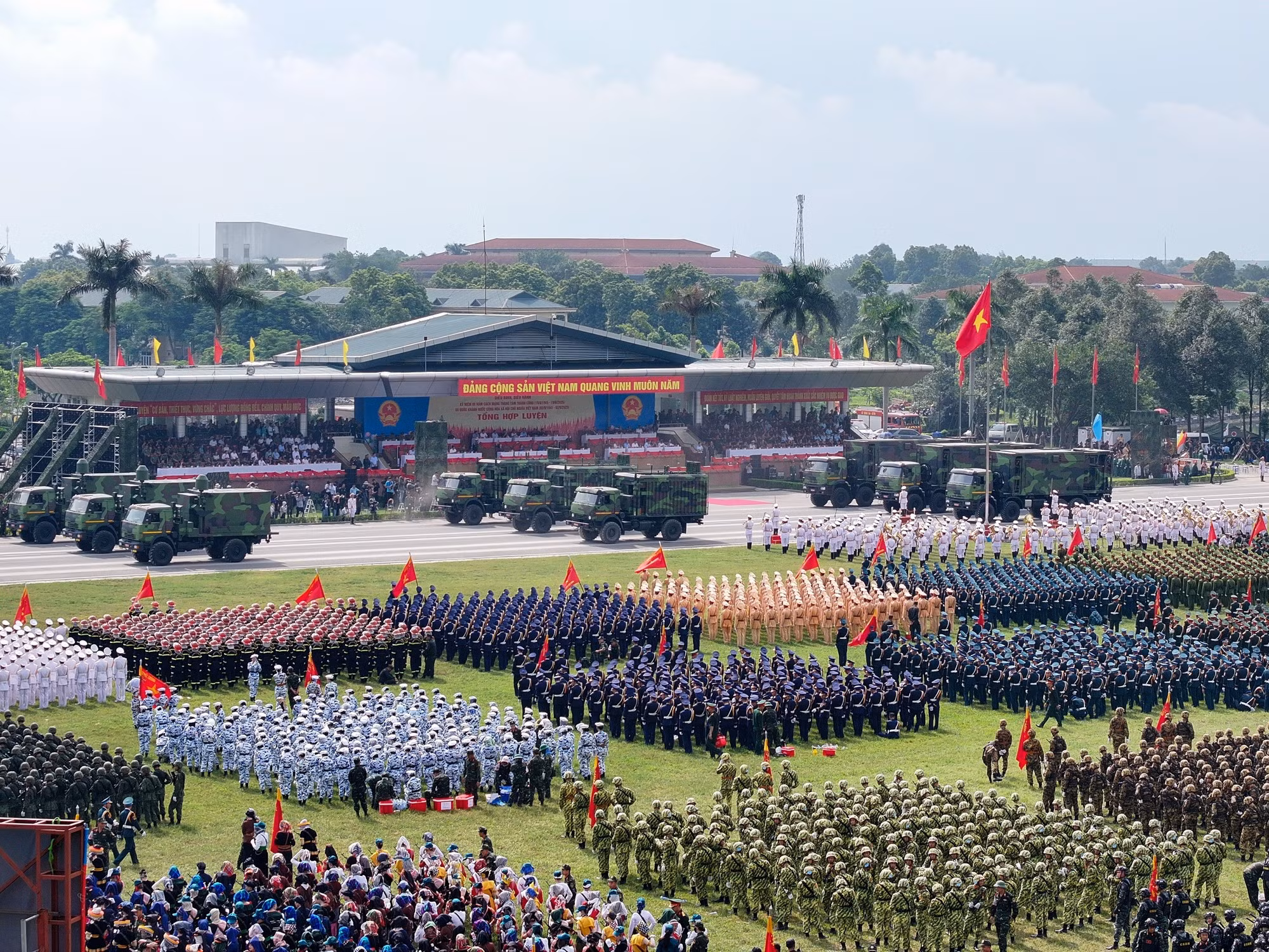 Vista del tercer ensayo general.