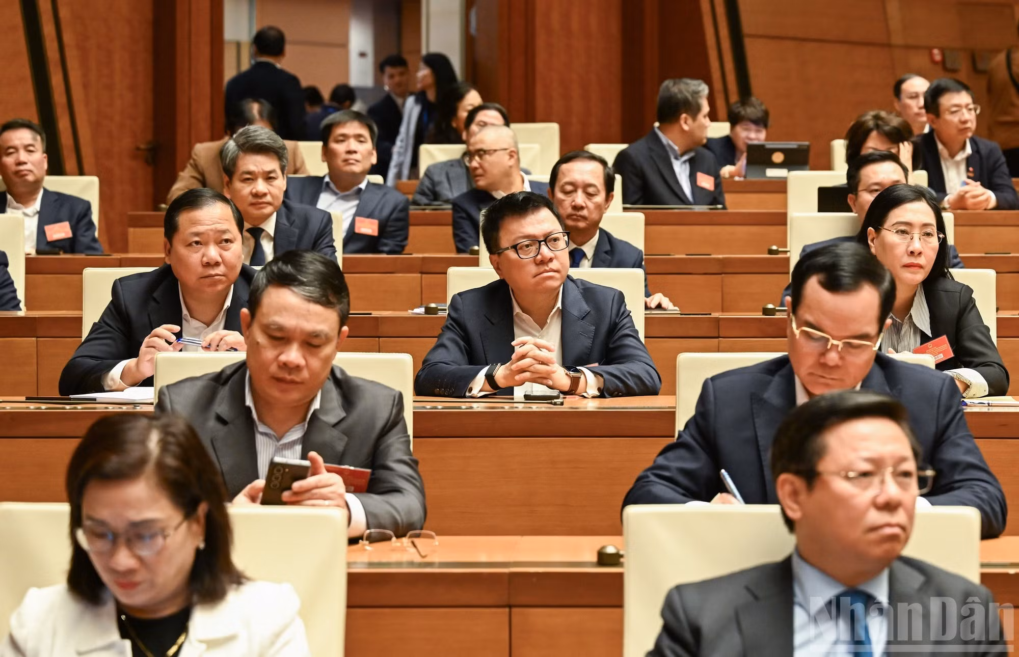 Delegados en la cita.