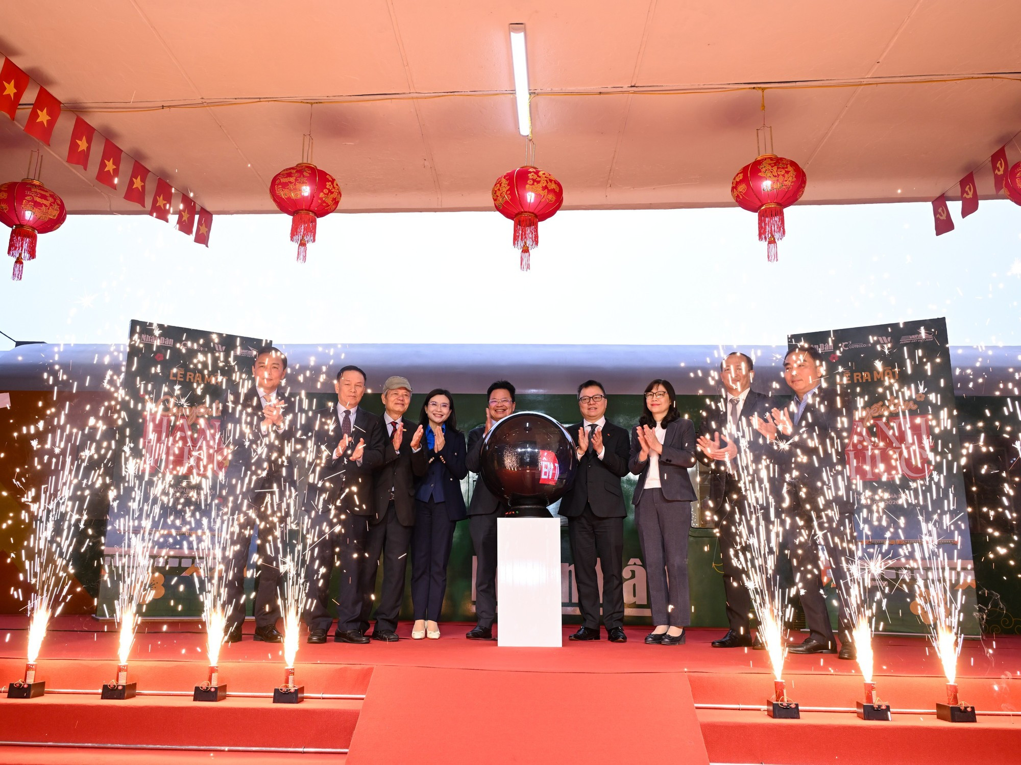 Los delegados en el evento.