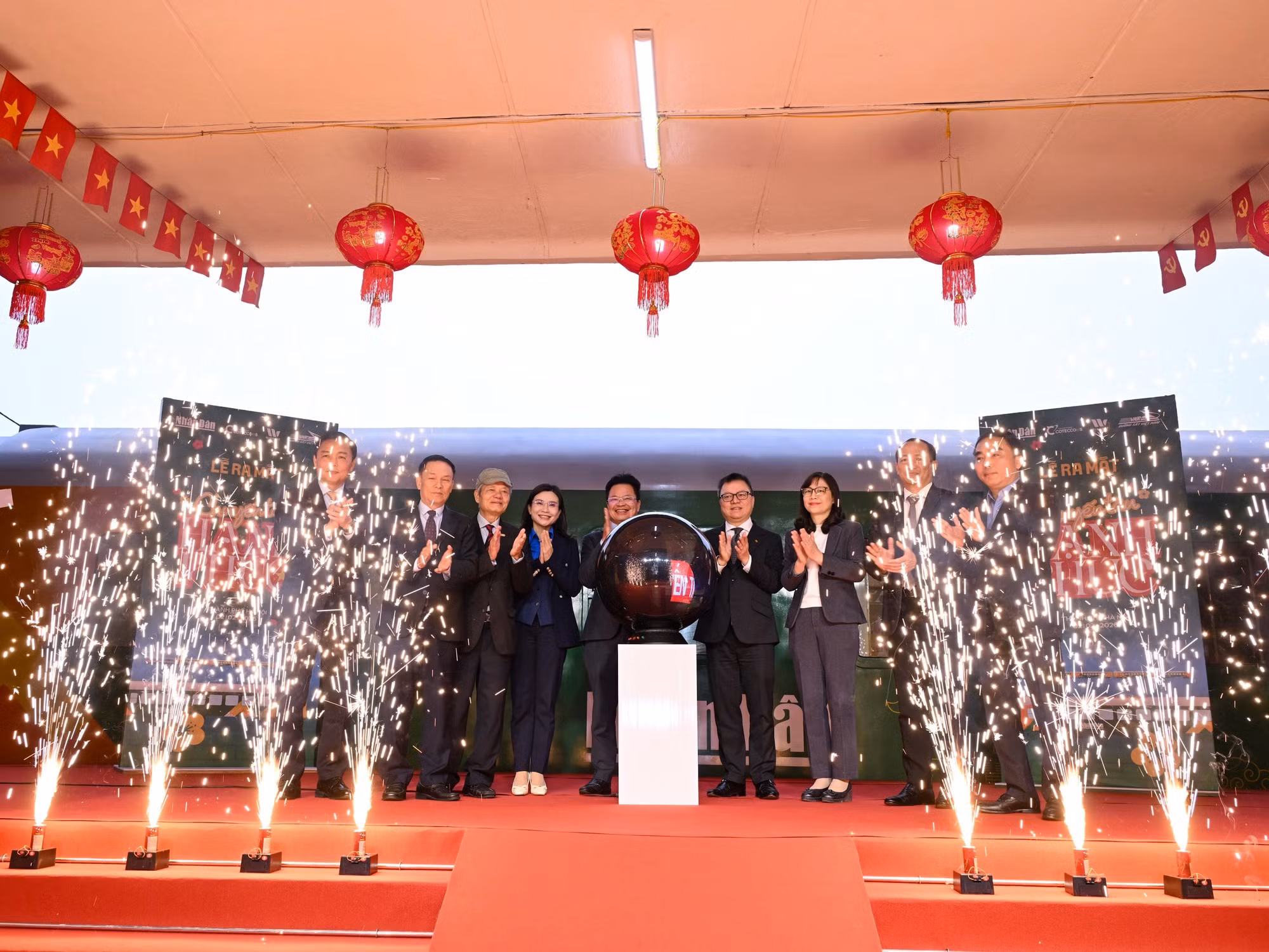 Los delegados en el evento.