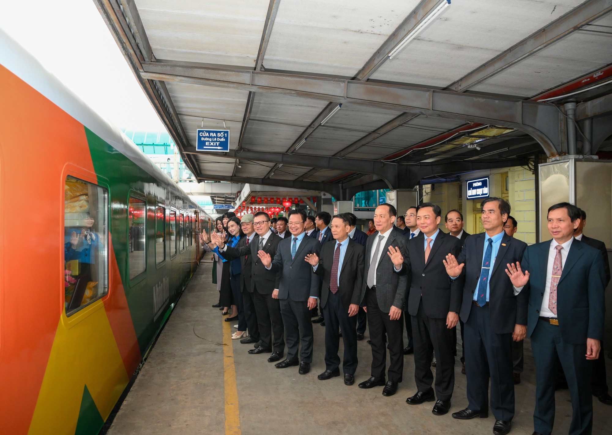 Los delegados en el acto.