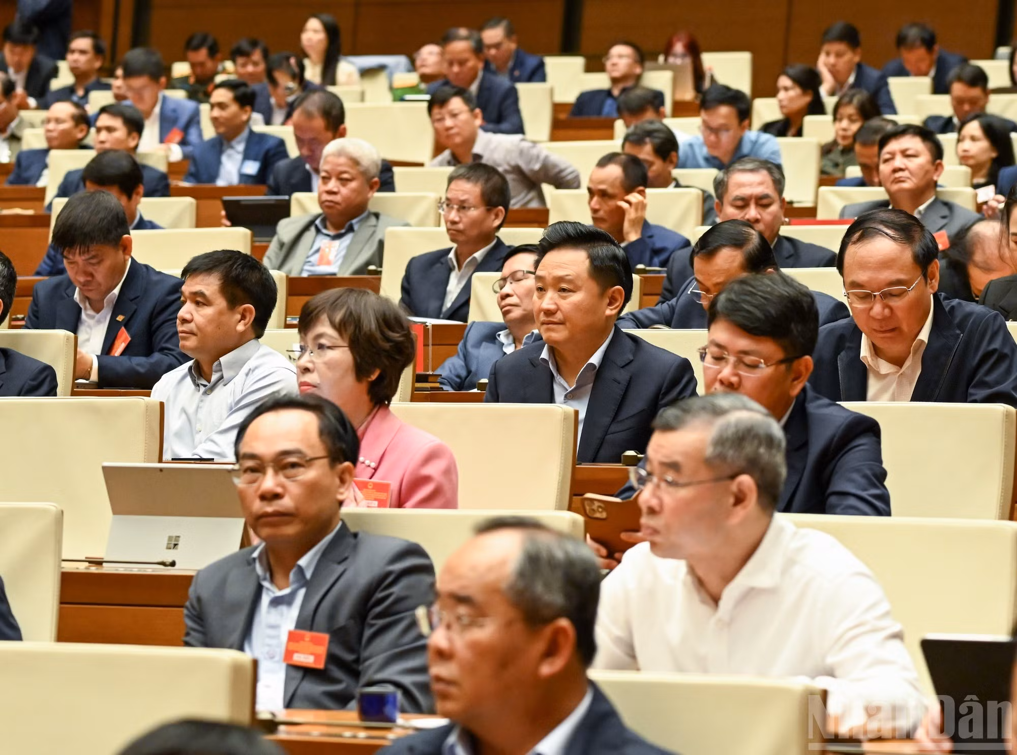 Delegados en la cita.