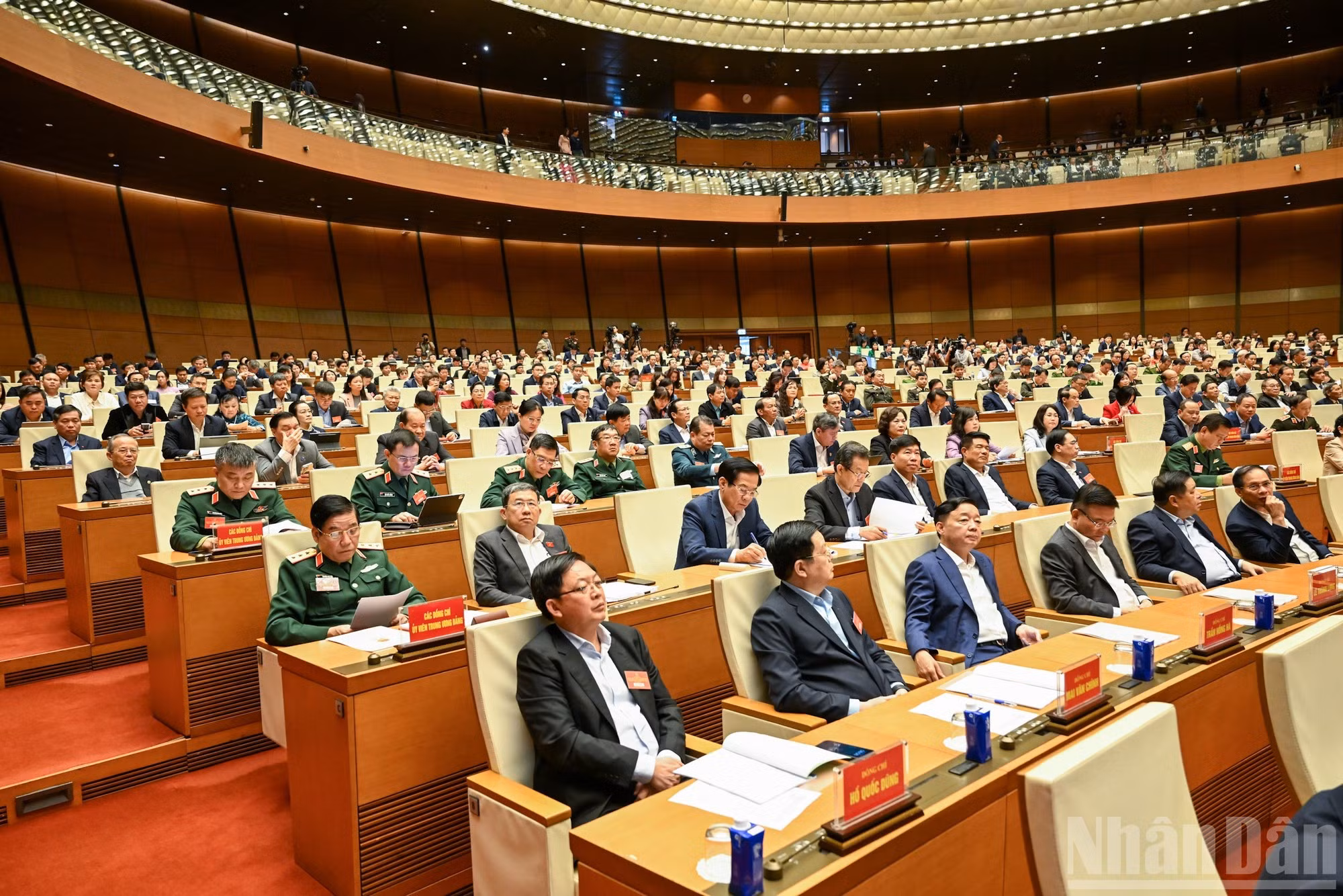 Delegados en la cita.