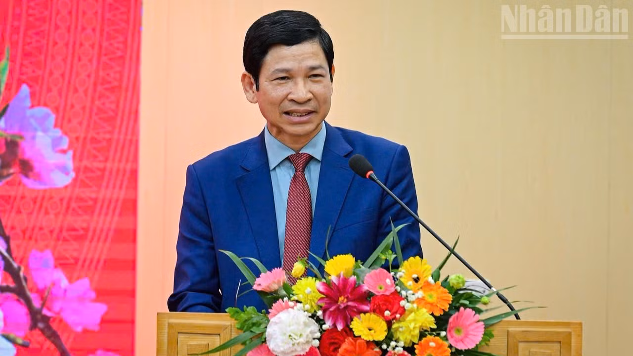 Ho An Phong, viceministro de Cultura, Deportes y Turismo, en el encuentro.