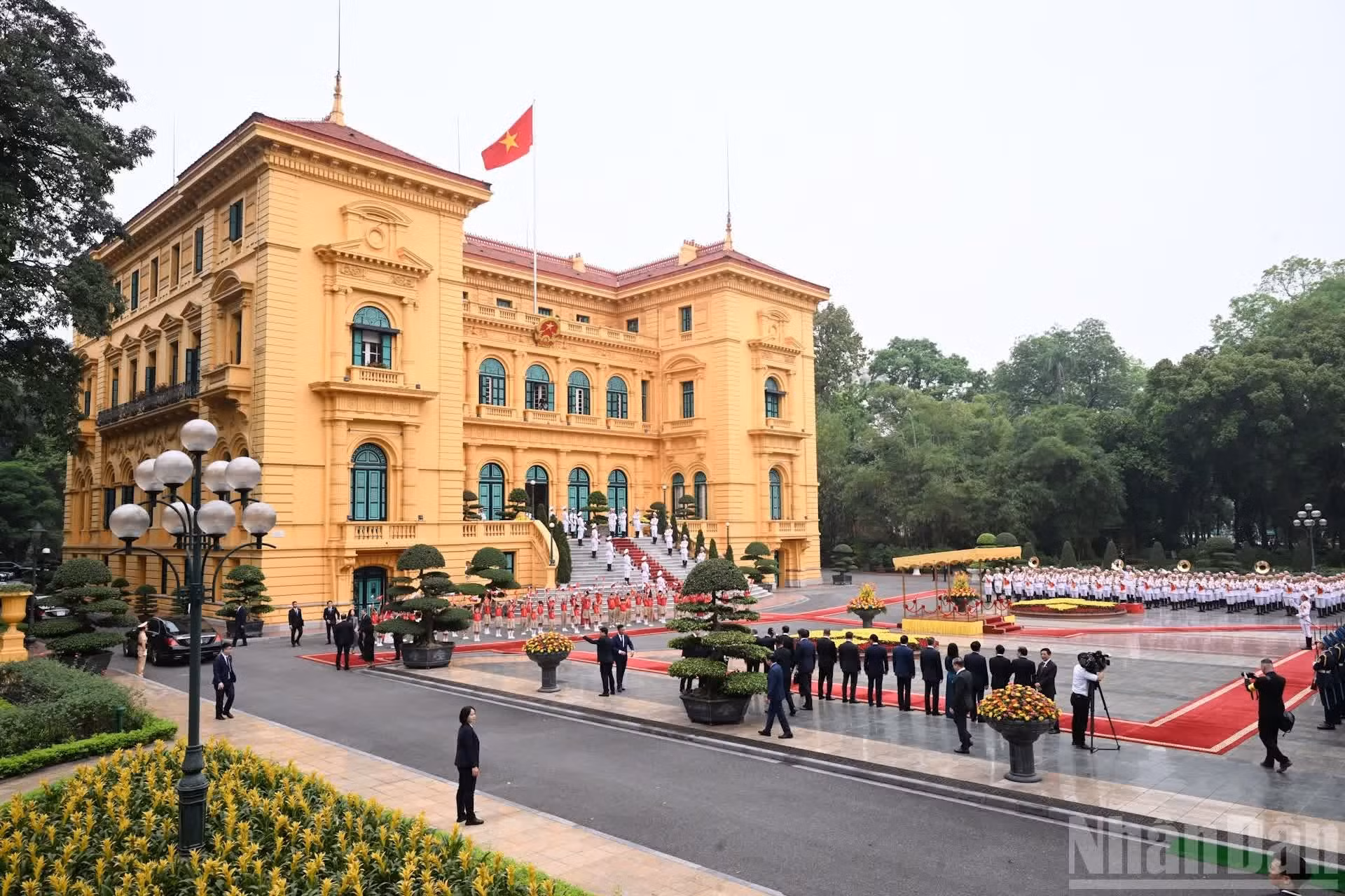Vista de la ceremonia.