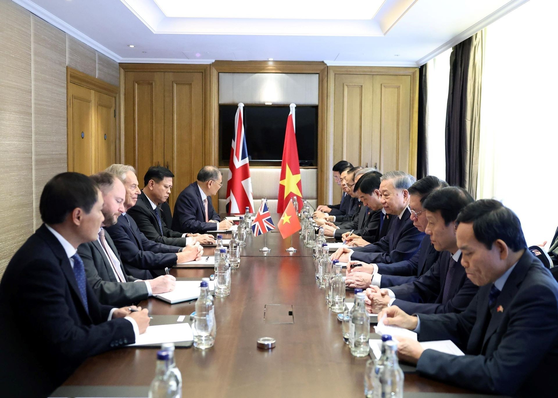 Los participantes en la cita.