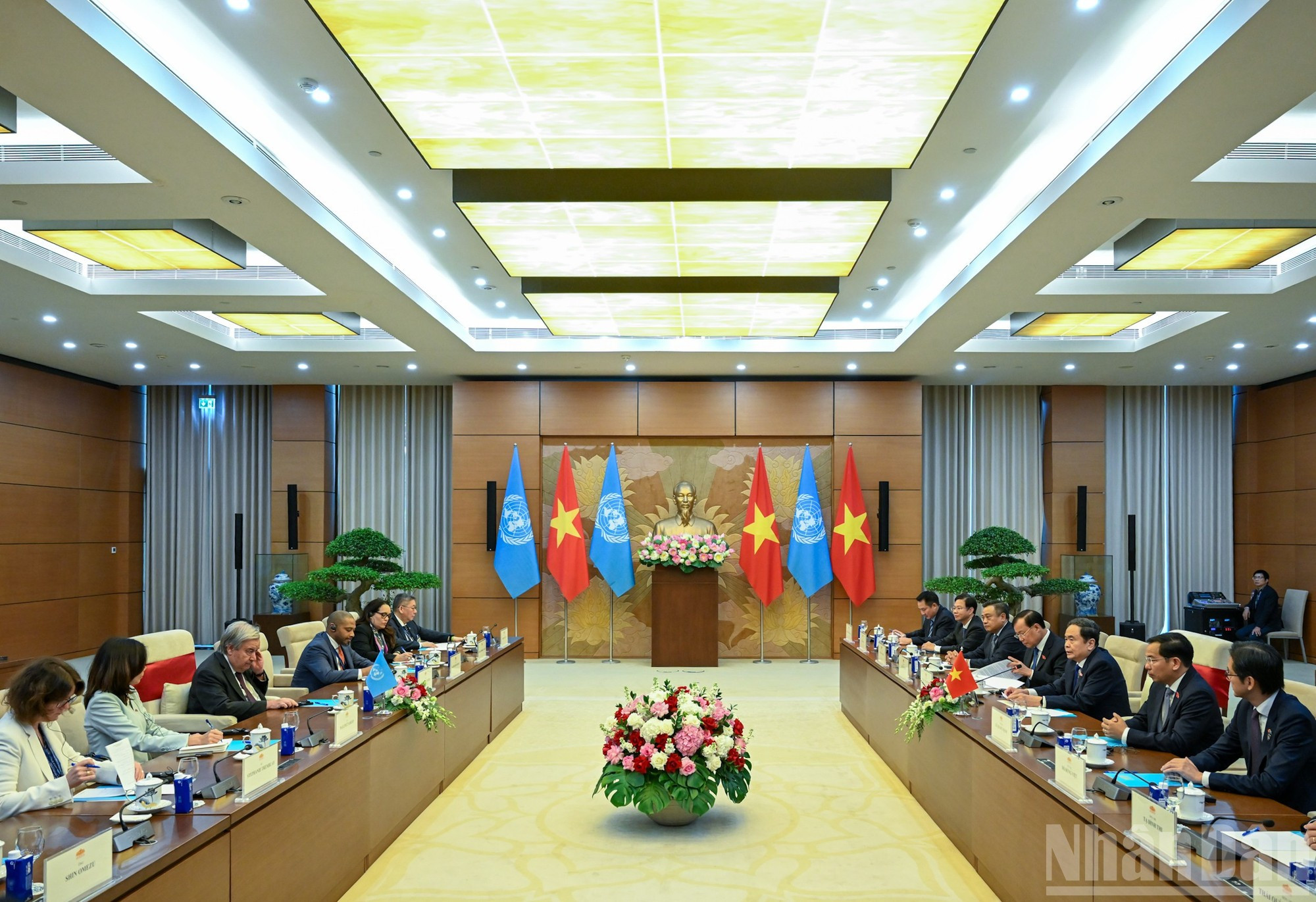 Vista del encuentro.