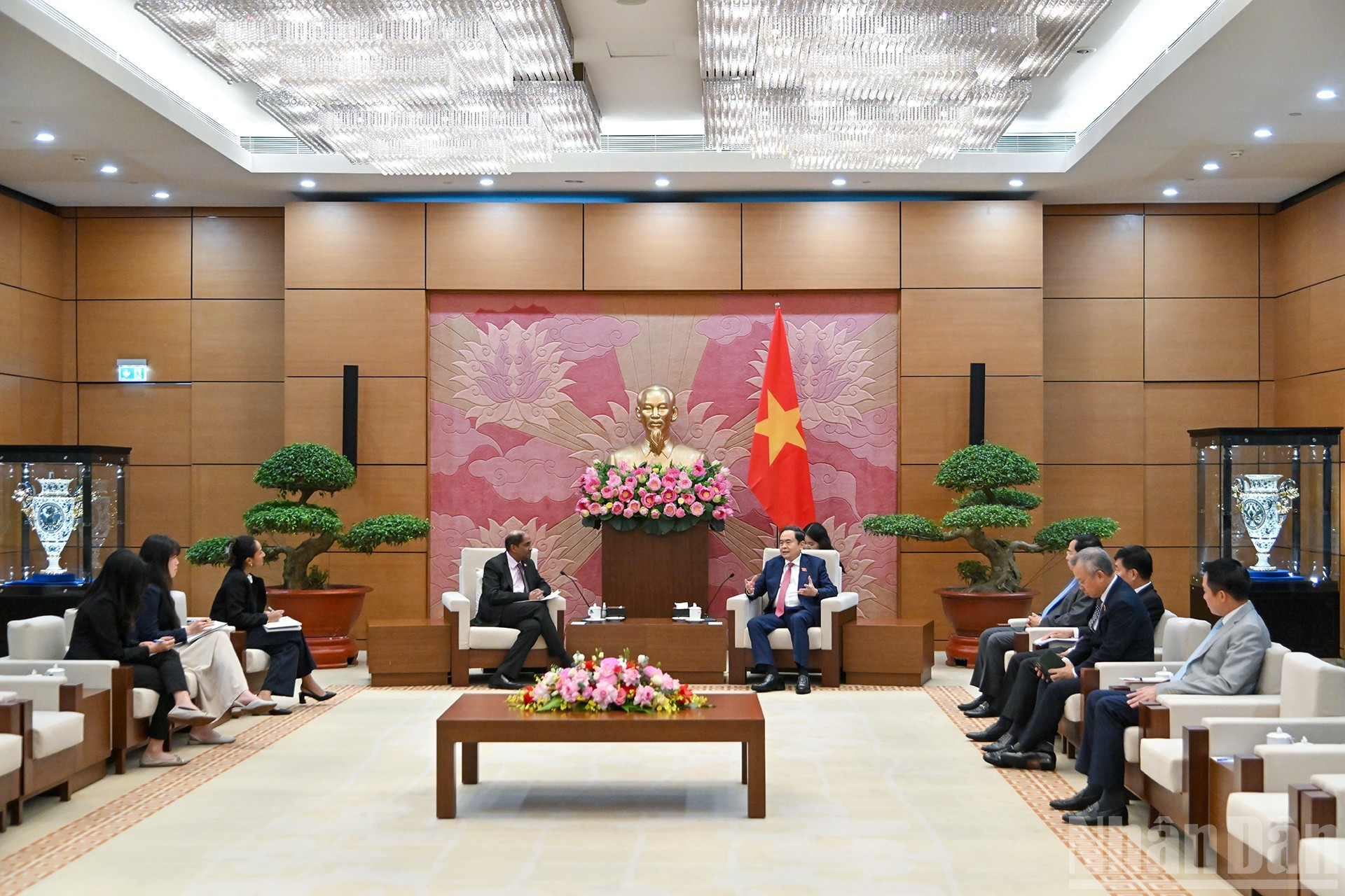 Escena del encuentro.