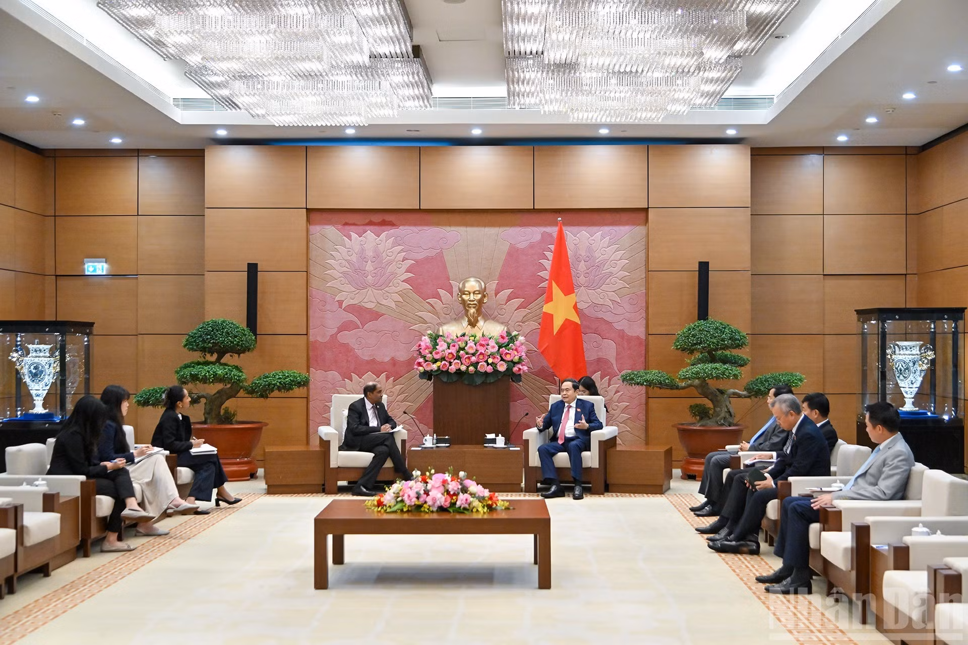 Escena del encuentro.