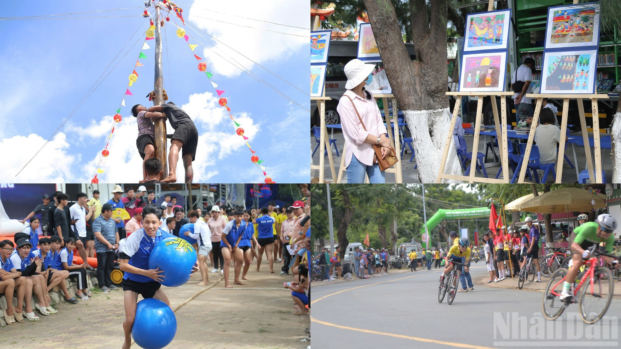 La parte festiva incluye más de 40 actividades, entre ellas exposiciones fotográficas y de aparejos de pesca, presentaciones de música tradicional, danza de las marionetas, juegos folclóricos y torneos deportivos.