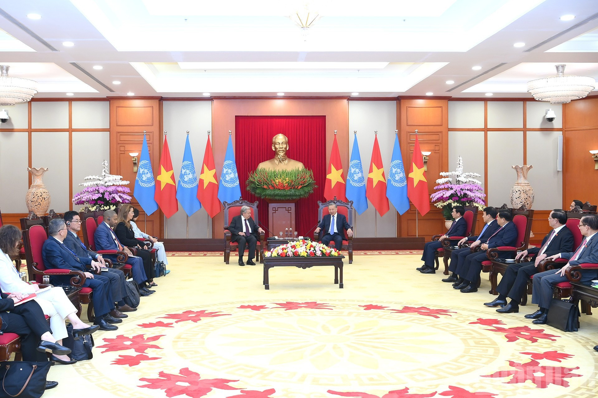 Vista del encuentro.