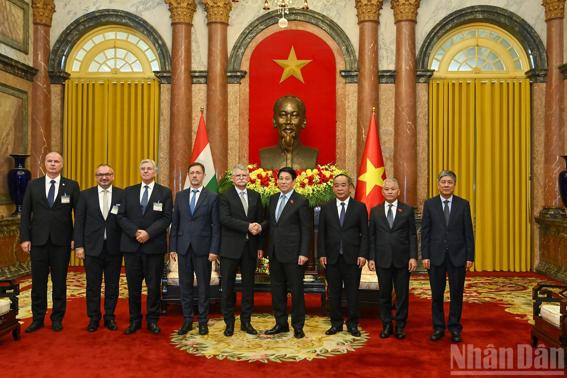 Delegados en el evento.