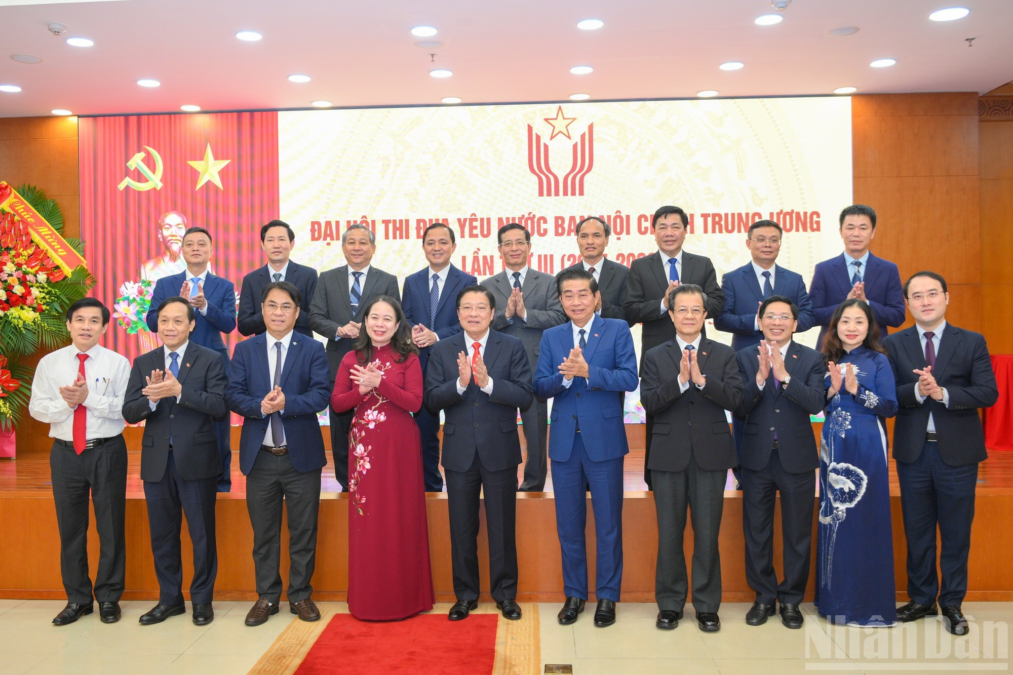 Delegados en el evento.