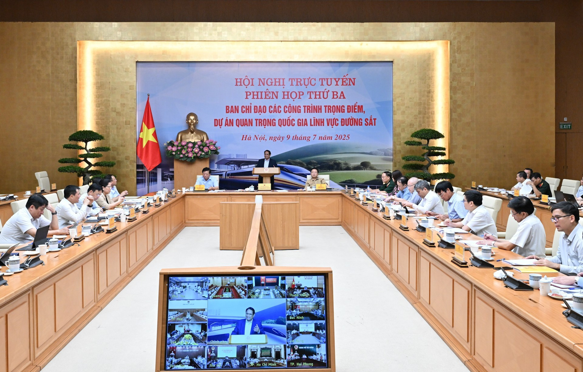 Vista de la reunión.