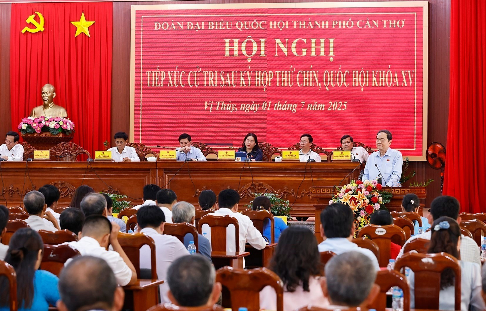 Vista de la reunión.