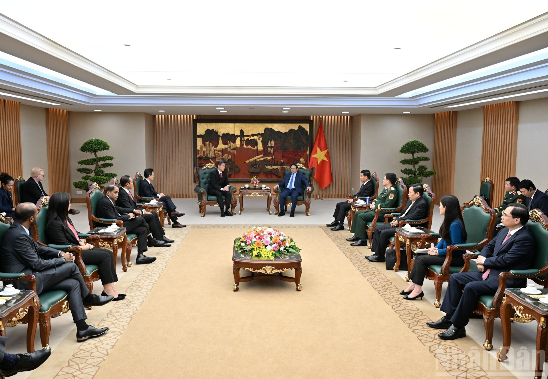 Vista del encuentro.