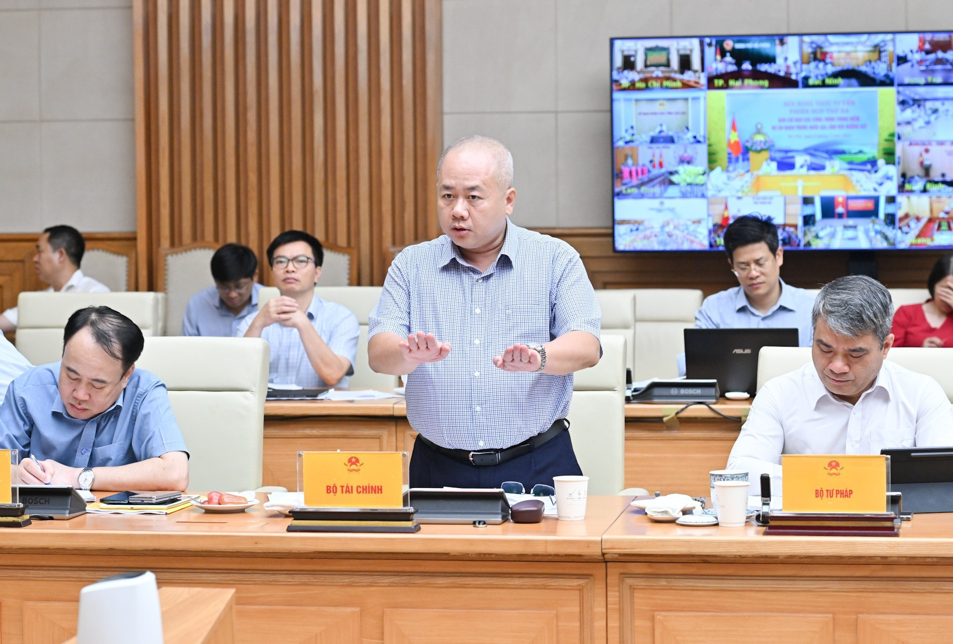 El viceministro de Finanzas Do Thanh Trung en el evento.