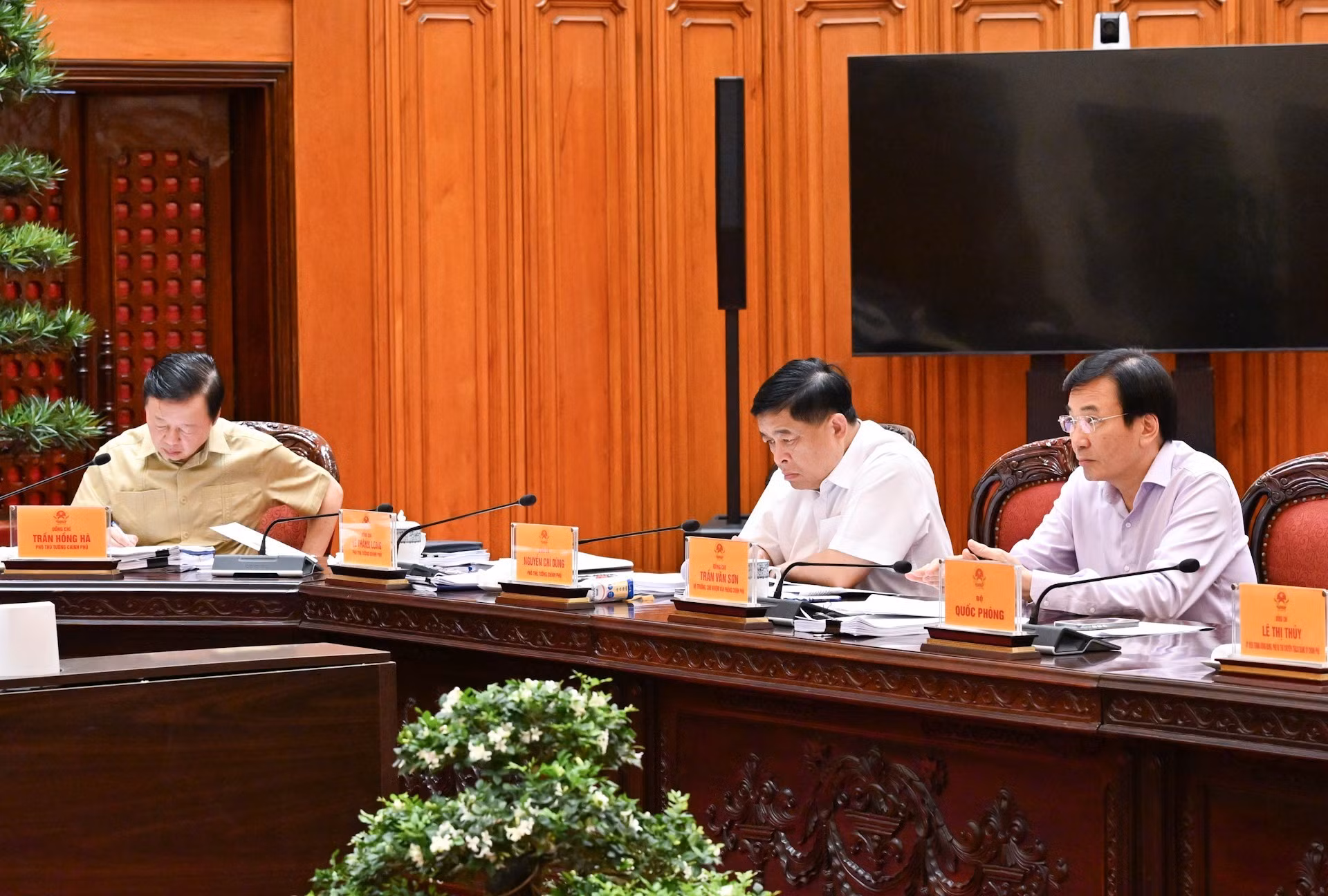 Delegados en la cita.