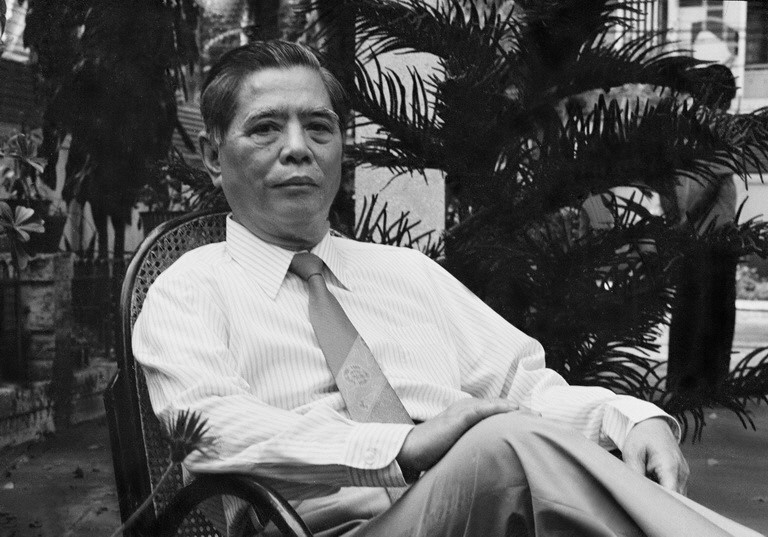 El secretario general del Partido Comunista de Vietam, Nguyen Van Linh (enero de 1989).