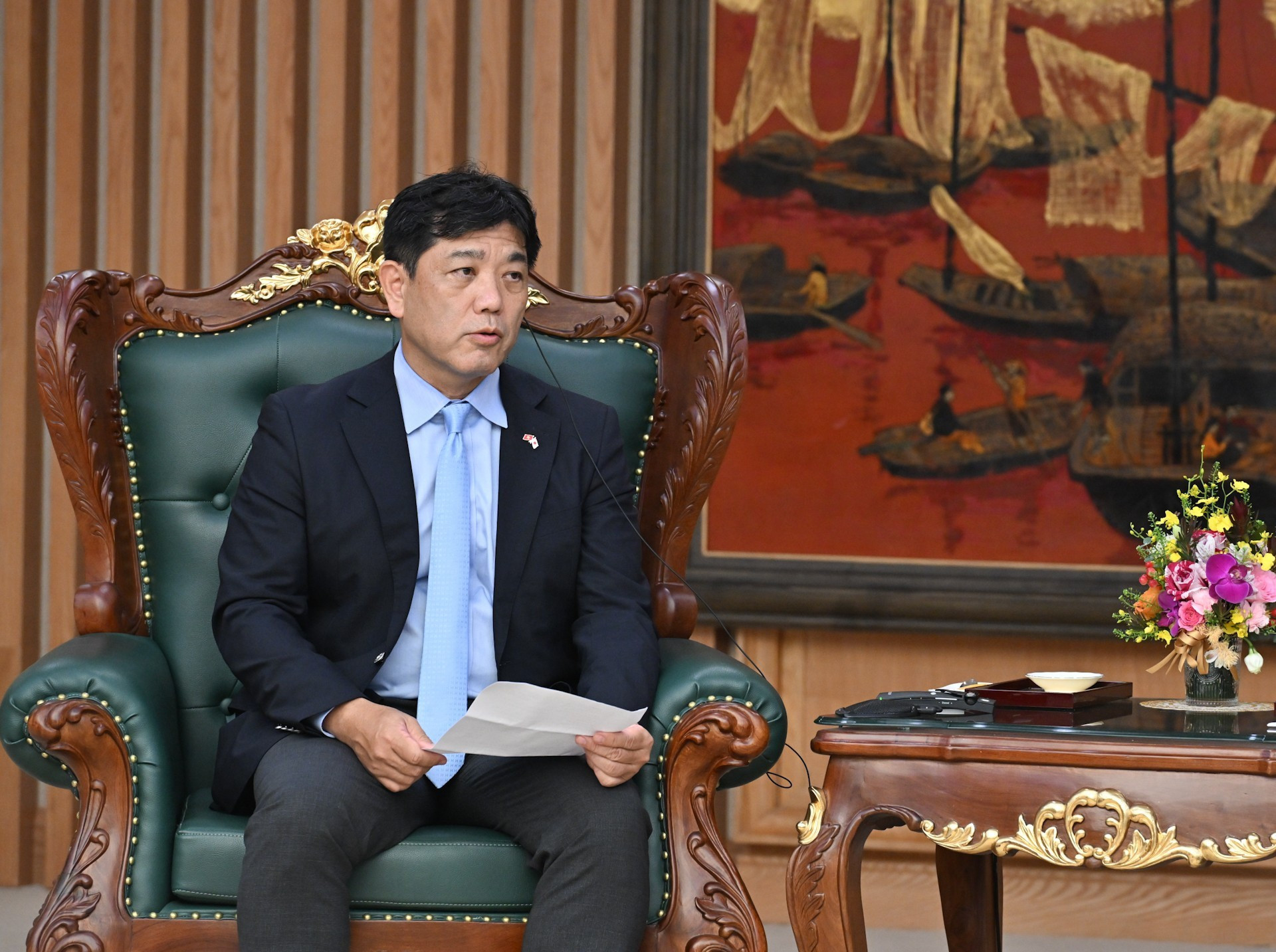 Yukihito Honda interviene en la cita.