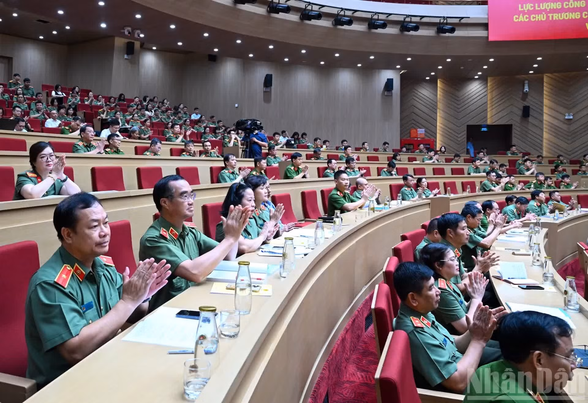 Delegados en el evento.