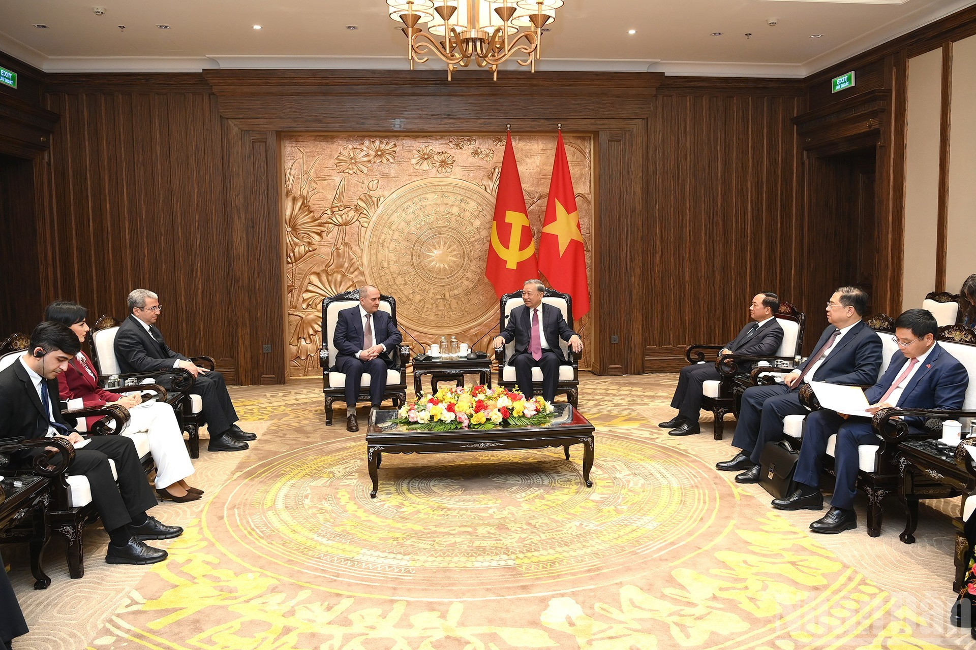 Escena del encuentro.