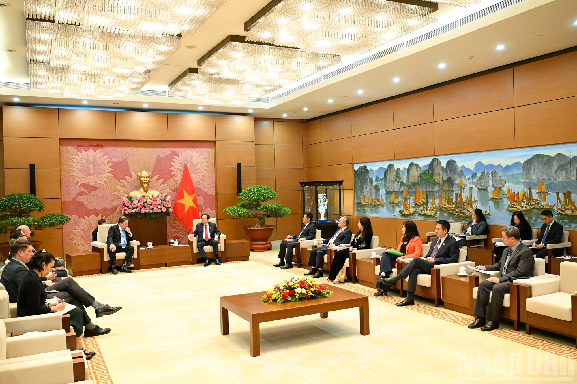 Vista del encuentro.