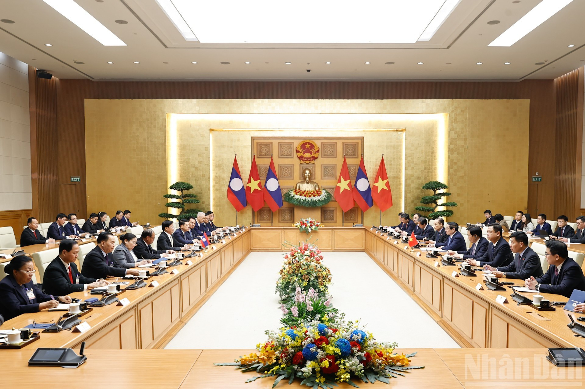 Vista de la reunión.