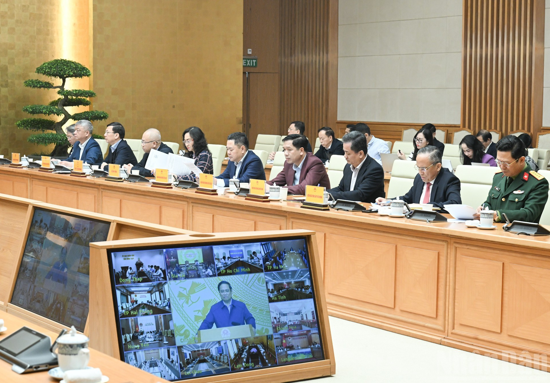 Delegados en la cita.